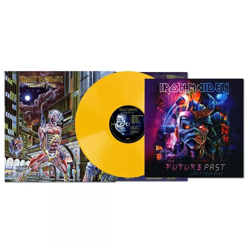 Iron Maiden Somewhere In Time LP ~ Exclusive Colored Vinyl ~ New/Sealed!